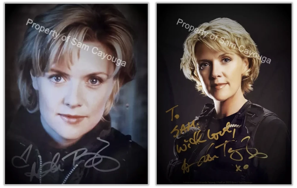 Meine Autogramme von Amanda Meine Autogramme von Amanda